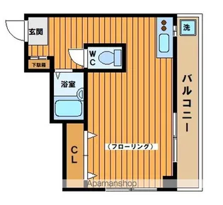 エスポワール【3階】の間取り