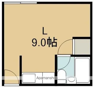 ハイツシーサイド1号館【1階】の間取り