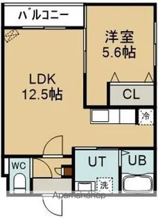インフィニティ宮前【3階】の間取り