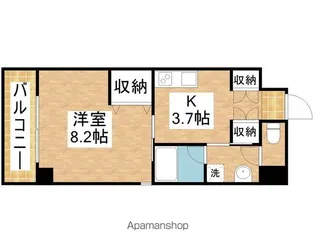 GRAND STAGE 今池【2階】の間取り