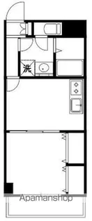 クレール梅里【2階】の間取り