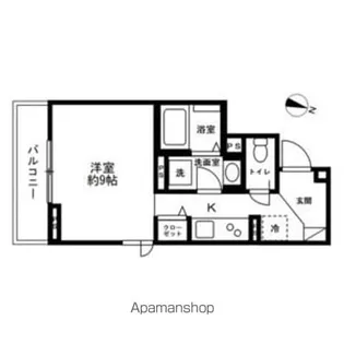 ベルウェル亀岡【1階】の間取り