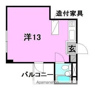 エトワール味酒【401号室】の間取り