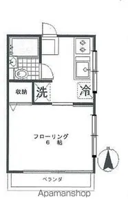 マウナ大槻【2階】の間取り