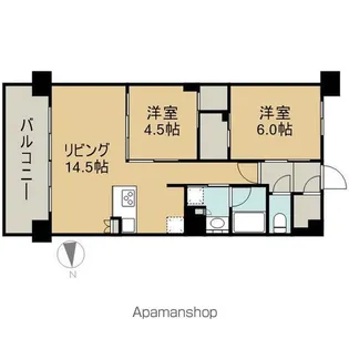 プレサンスロジェ上前津駅前 THE RESIDENCE【15階】の間取り