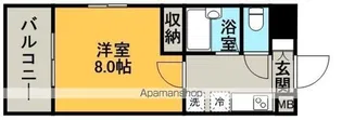 リファレンス薬院【304号室】の間取り