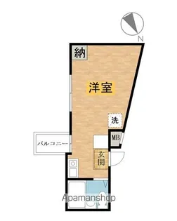 八王子南口センタービル【3階】の間取り