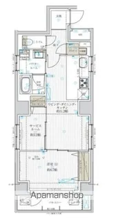 1SLDKの間取り画像