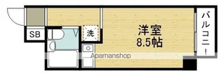 ドミール平野【408号室】の間取り