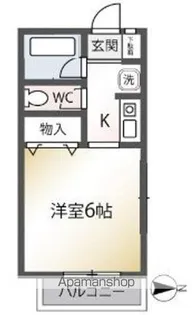 ΑNEXTクローバーフィールド【1階】の間取り