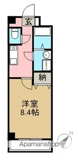 サンアップウェルⅠ【3階】の間取り