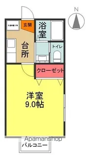 プレミール【1階】の間取り