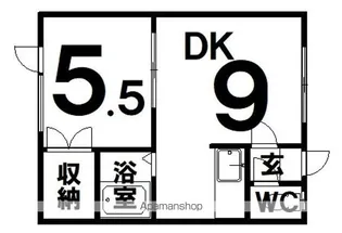 スタンチャリヴィエラI【2階】の間取り