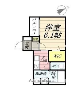 フロルハイツ【201号室】の間取り