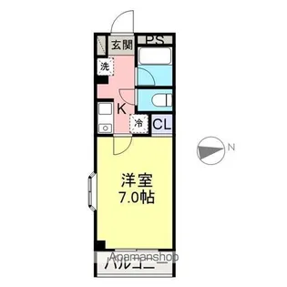 FDL鳥谷野【403号室】の間取り