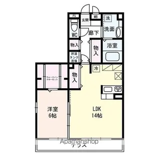 カサレリアⅡ【2階】の間取り