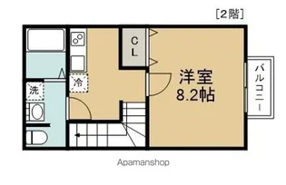 WINPY小田原【1階】の間取り