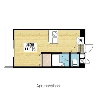 アルト雄郡 東棟【403.号室】の間取り