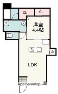 (仮)石田アパート【302号室】の間取り