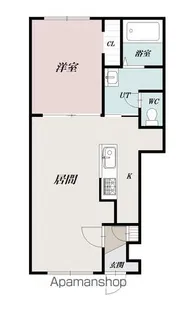 Lennon大町【1階】の間取り