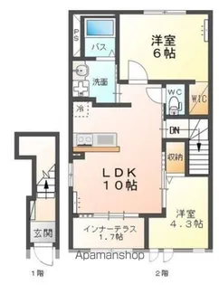 AMBITIONⅣ【2階】の間取り