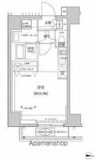 RELUXIA本所吾妻橋Ⅲ【9階】の間取り