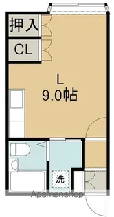 コーポピッコロ【207号室】の間取り