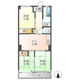 カーサプリメール【2階】の間取り