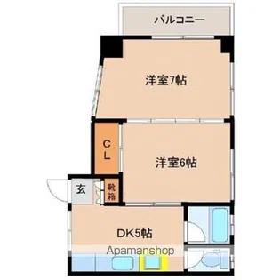ファーストビル【201号室】の間取り