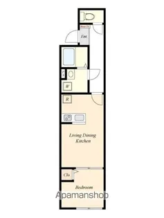 HW.HILLS 東日暮里【1階】の間取り