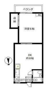 吉田コーポ【2階】の間取り