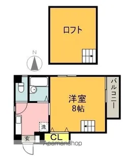 I・S COURT【6階】の間取り
