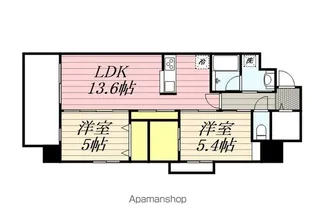 ERFOLG HAKATA エルフォルグ ハカタ 【6階】の間取り