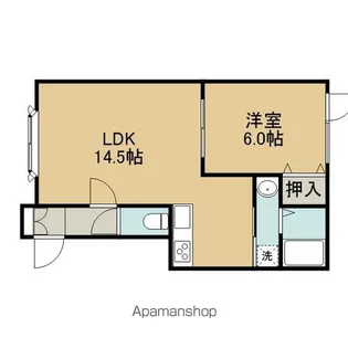 GRAND CIELⅡ【1階】の間取り