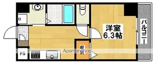 千葉・住吉【706号室】の間取り
