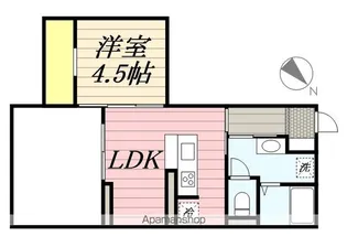 GD OHASHI APARTMENT【306号室】の間取り