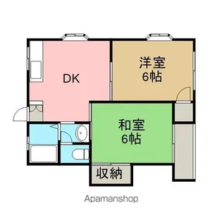 スタンシーハイツ【1階】の間取り