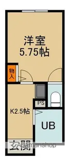 山口ハイツ【4階】の間取り