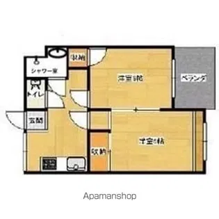 アイディール西公園【3階】の間取り