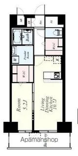 博多グランドレジデンス【9階】の間取り