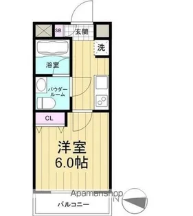 AZESTお花茶屋Ⅳ【4階】の間取り