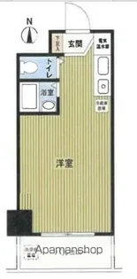 エレガンス東高円寺【405号室】の間取り