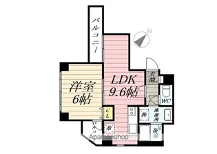 モンシャトー鶴見成和【2階】の間取り