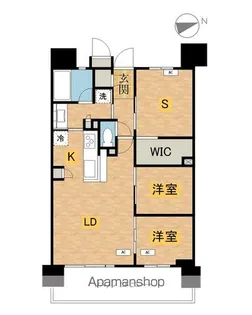 八王子レジデンス【11階】の間取り