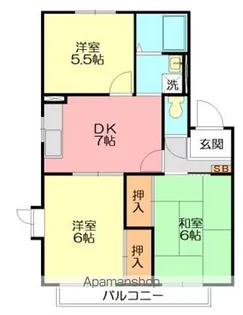 フォーレスト湘南【2階】の間取り