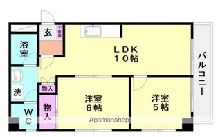 クレストハウス【2階】の間取り