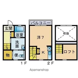 高宮ルッソⅠ【4号室】の間取り