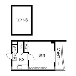 アーバンポイント千歳【4階】の間取り