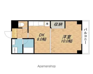 メゾンマツオ【2階】の間取り