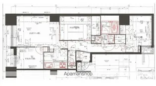 アマックス横浜【6階】の間取り